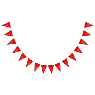 Summer Strawberry Wimpelkette