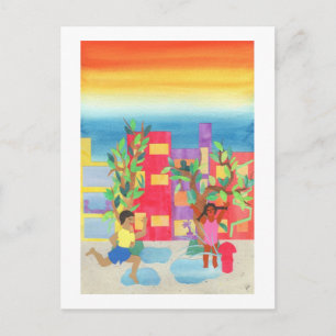 Summer Street Fun Postkarte