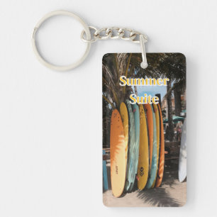 Summer Suite Surfboards Schlüsselanhänger