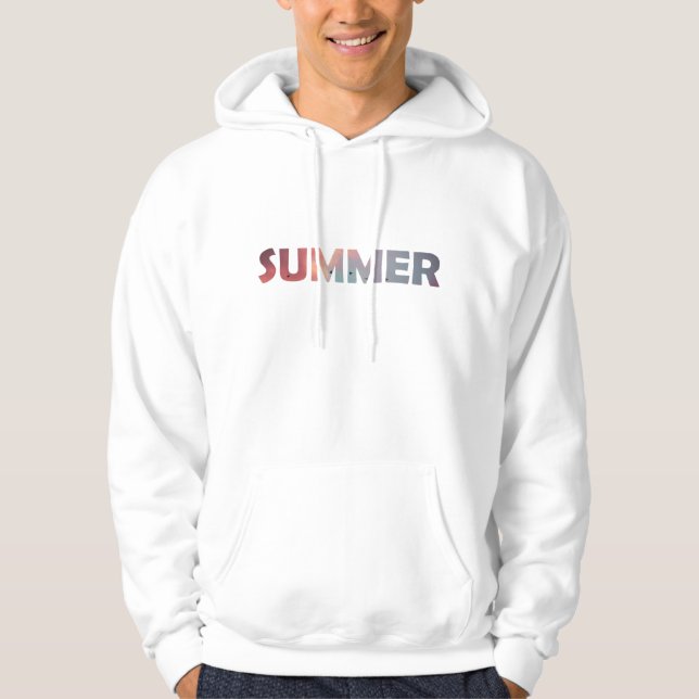 Summer Sun Beach Summer Sunset Hoodie (Vorderseite)