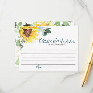 Summer Sunflower Addon Card Begleitkarte