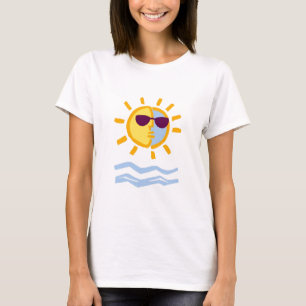 Summer Sunrise Ringer Shirt