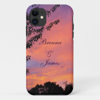Summer Sunset Romantic iPhone 5 Fall *personalize*