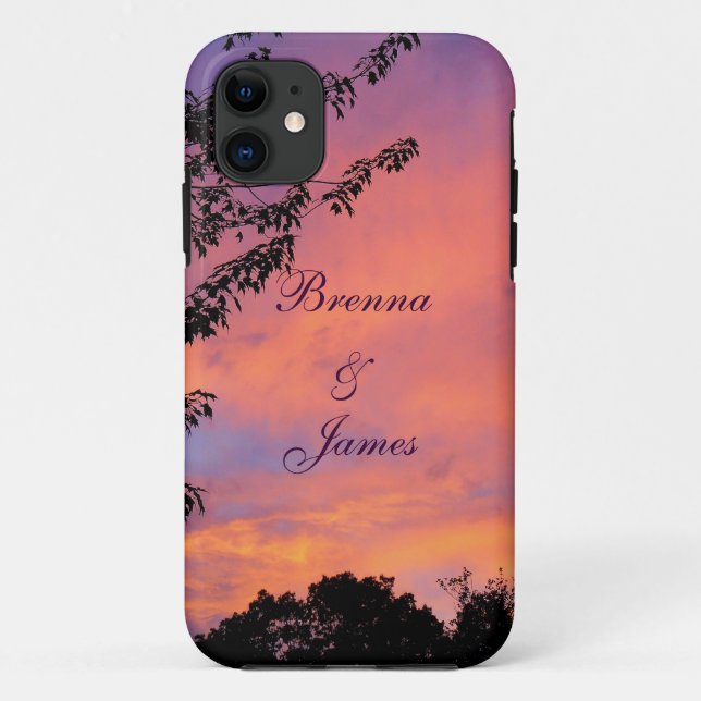 Summer Sunset Romantic iPhone 5 Fall *personalize* Case-Mate iPhone Hülle (Rückseite)