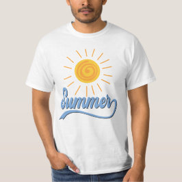 Summer Sunshine Design Men's T-Shirt