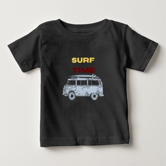 Summer Surf Time Baby Boy T-shirt (Vorderseite)
