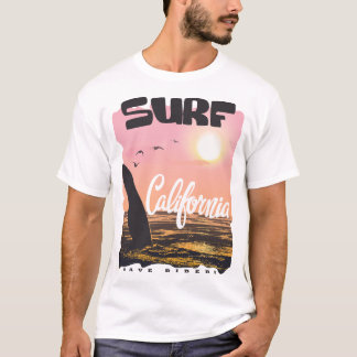Summer Surf Wave Riders T - Shirt