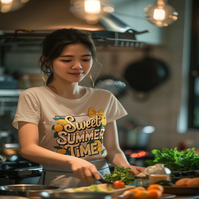 Summer Sweet Time Lemon T-Shirt (Summer Sweet Time Lemon T-Shirt)