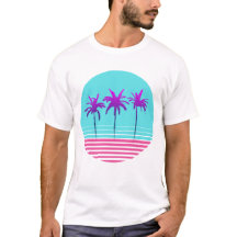 Summer Synth Tropical Vibes T-Shirt!