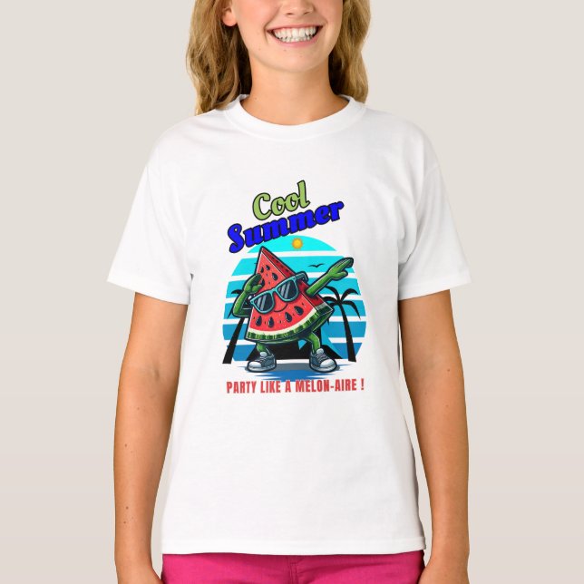 Summer T-Shirt | Shirt für Urlaub | Girls Shirt De (Vorderseite)