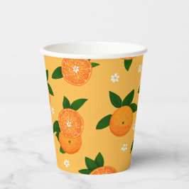 Summer Tangerines Pappbecher