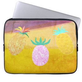 Summer Tiki Pineapple Luau Laptopschutzhülle