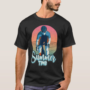 Summer Time Bicycle Liebe A Biking Biker Bi T-Shirt