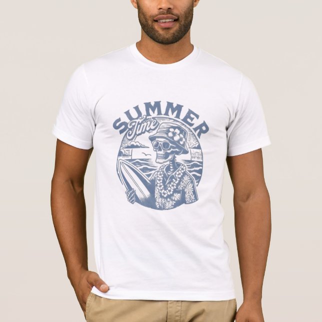 Summer time ghost t-shirt  (Vorderseite)