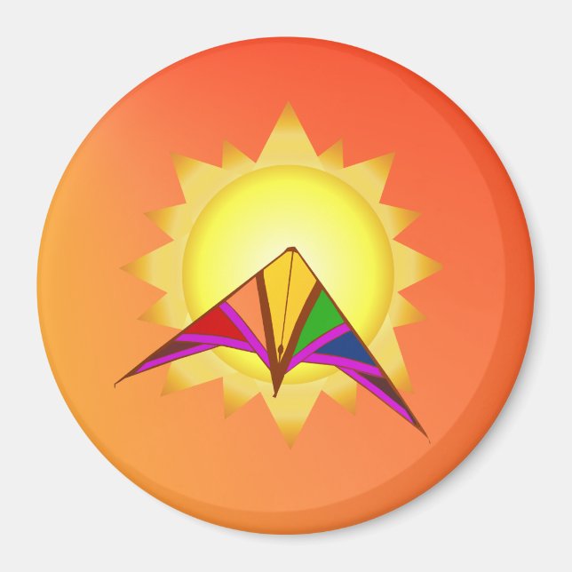 Summer Time Kite Magnet (Vorne)