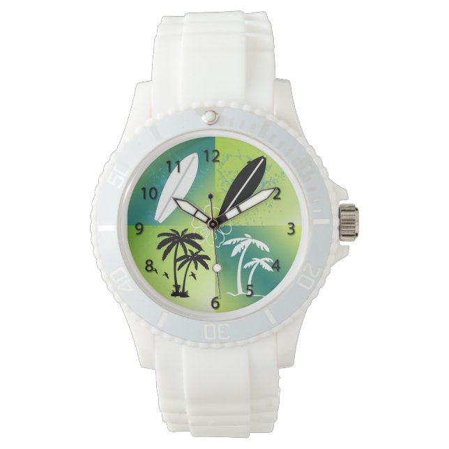 Summer Time Theme Watches für Frauen Armbanduhr (Vorderseite)