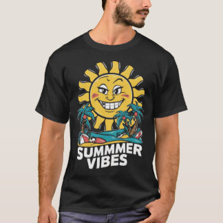 Summer to Shirt Design, Beach T - Shirt Design.