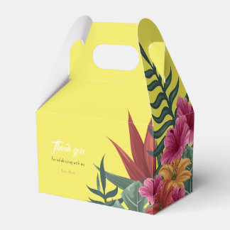 Summer Tropical Birthday Fevor Box Geschenkschachtel