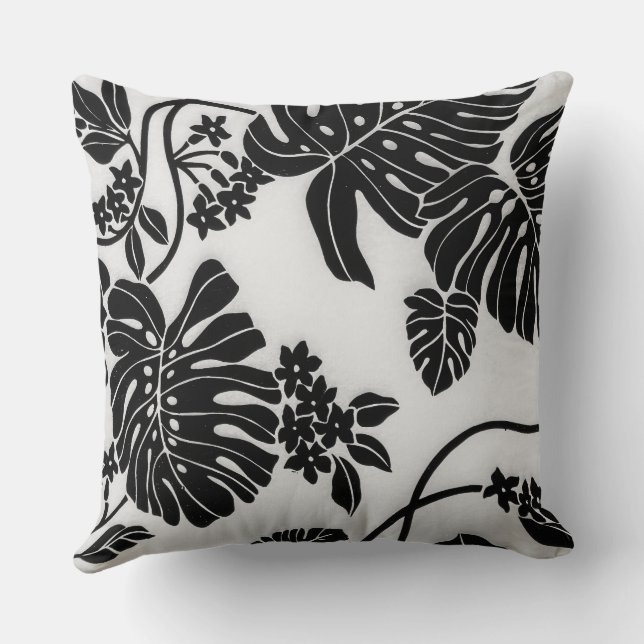 Summer Tropical Floral Design Kissen (Rückseite)