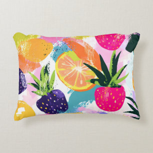Summer Tropical Fruit Fiesta Dekokissen