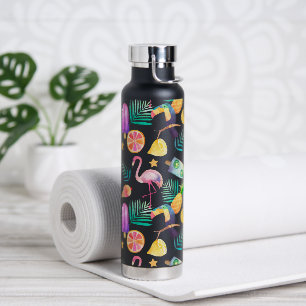 Summer Tropical Fun Muster Trinkflasche