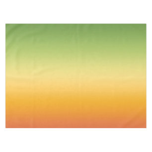 Summer Tropical Gradient Orange Lemon Limon Ombre Tischdecke