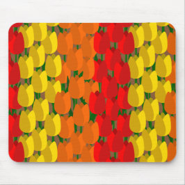 Summer Tulip Field Mousepad