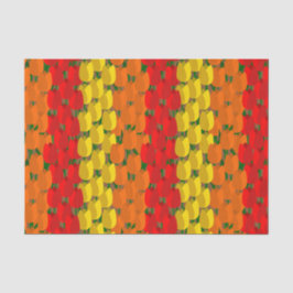 Summer Tulip Field Seidenpapier