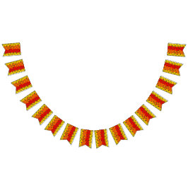 Summer Tulip Field Wimpelkette