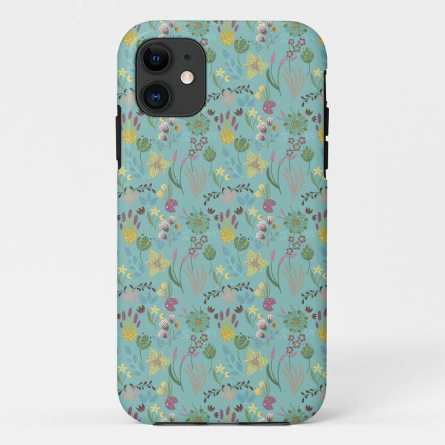 Summer Uneven Pattern Case-Mate iPhone Hülle (Rückseite)