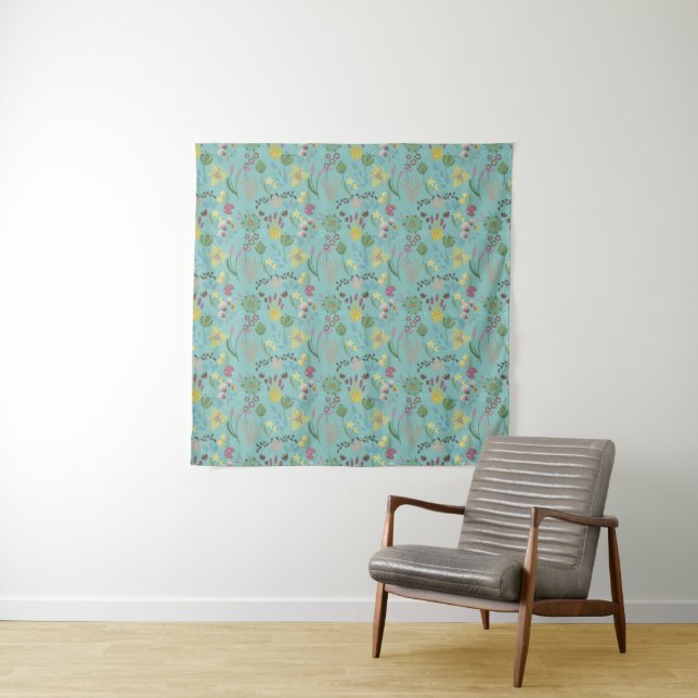 Summer Uneven Pattern Wandteppich (Beispiel)