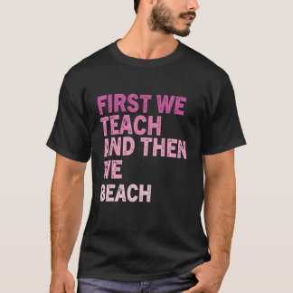 Summer Vacation Ocean Beach Cooler Spaß Sommer 40 T-Shirt