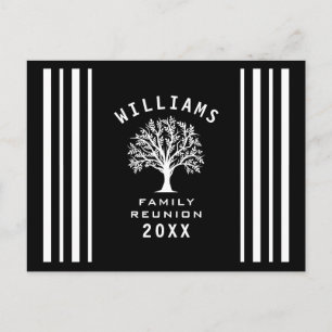 Summer Vacation Road Trip Cool Tree Family Wieders Postkarte