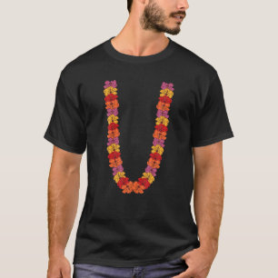 Summer Vacation Tropical Blume Chai Hawaiian Lei T-Shirt
