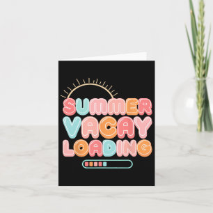 Summer Vacay Loading Urlaub Hawaii Beach Familie Karte