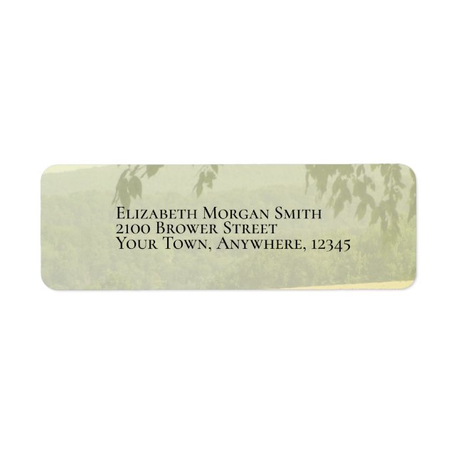 Summer Valley Address Label (Vorne)