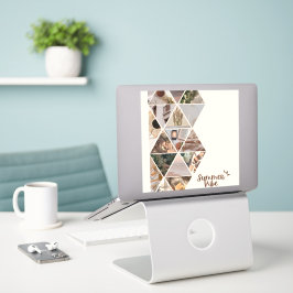 Summer Vibe, ich werde mit dir sein, Beige Farbe Aufkleber