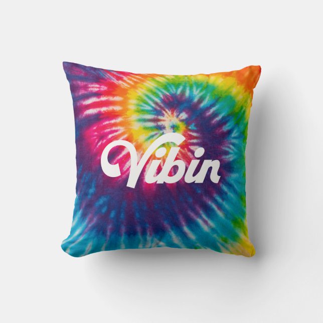 Summer Vibe Print Kissen (Vorderseite)