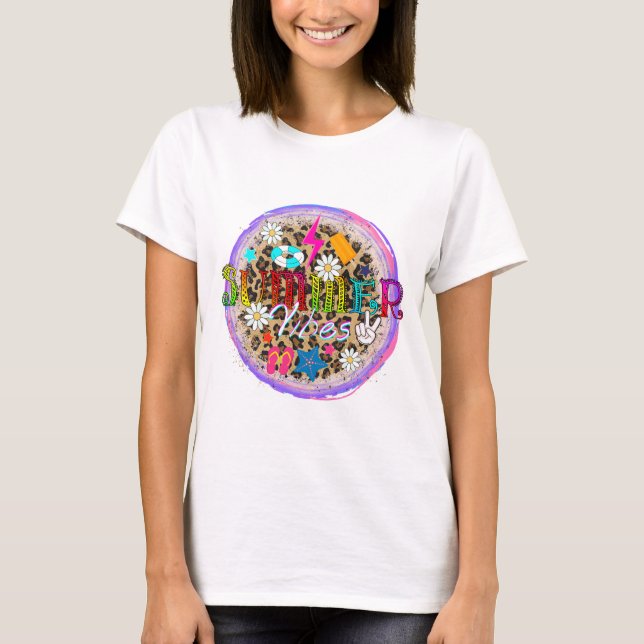 Summer Vibes_2 T-Shirt (Vorderseite)