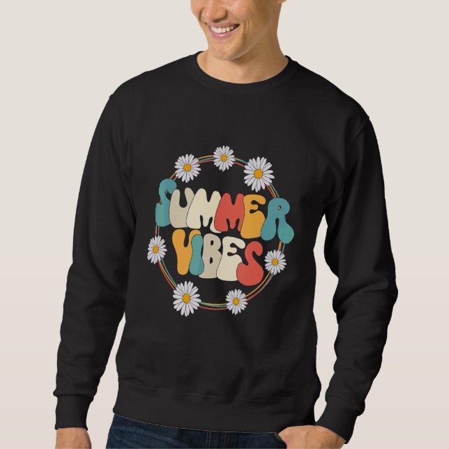 Summer Vibes Beach Party Sweatshirt (Vorderseite)