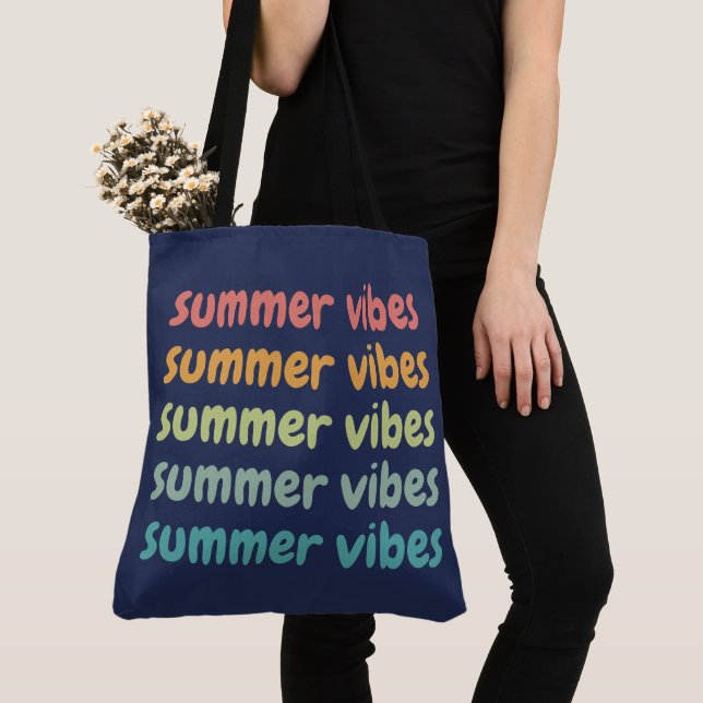 Summer Vibes Beach Urlaub Retro Sommer (Von Nahem)