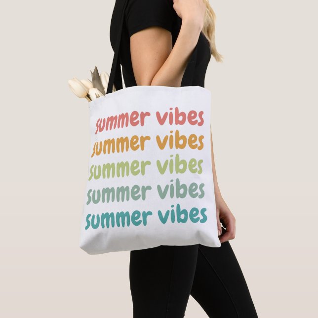 Summer Vibes Beach Urlaub Retro Sommer (Von Nahem)