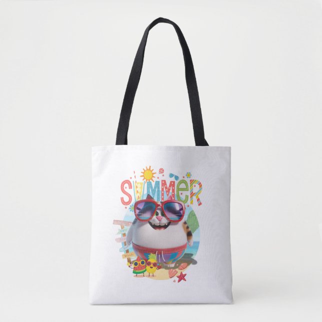 Summer Vibes Cat Niedlich in Sonnenbrille (Vorderseite)