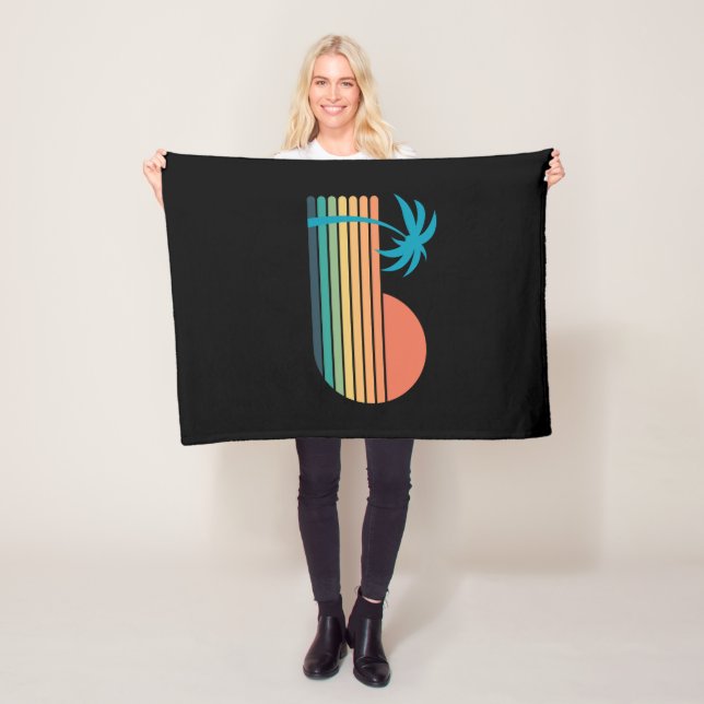 Summer Vibes Fleecedecke (Beispiel)