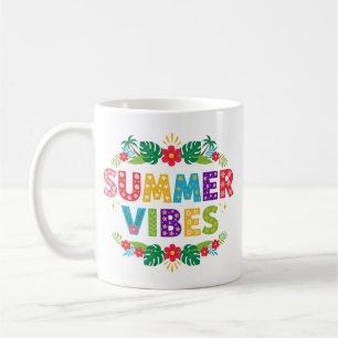 Summer Vibes Floral Design-54504 Hoodie Kaffeetasse