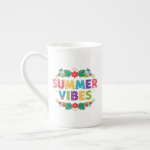 Summer Vibes Floral Design-54504 Hoodie Prozellantasse