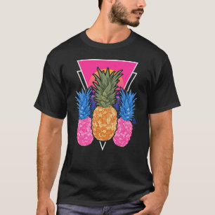 Summer Vibes Fruchtananas Vaporwave Tropical Su T-Shirt