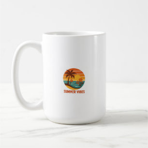 Summer Vibes - Helles, tropisches und lustiges Des Kaffeetasse