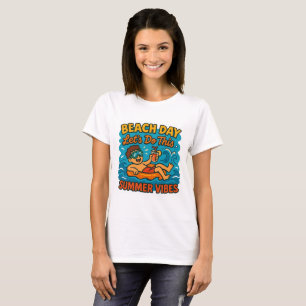 Summer Vibes Illustration T-Shirt