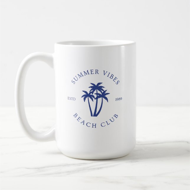 Summer Vibes Kaffeetasse (Links)